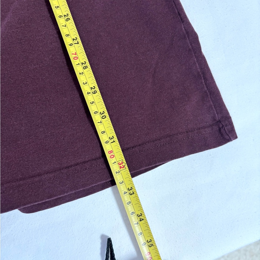 Carhartt Men's Burgundy Short Sleeve Tee - Picture 6 of 7